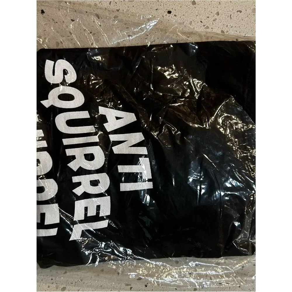 BARK Anti Squirrel Club Black Dog Shirt